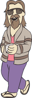 What Would The Dude Do? Logo
