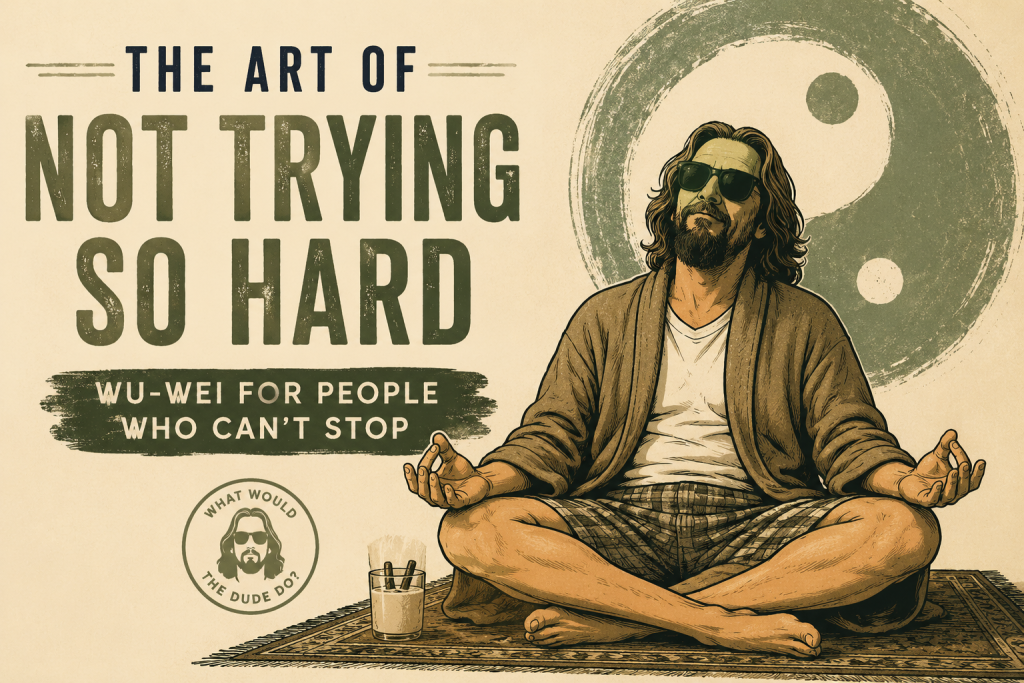 The Art of Not Trying So Hard